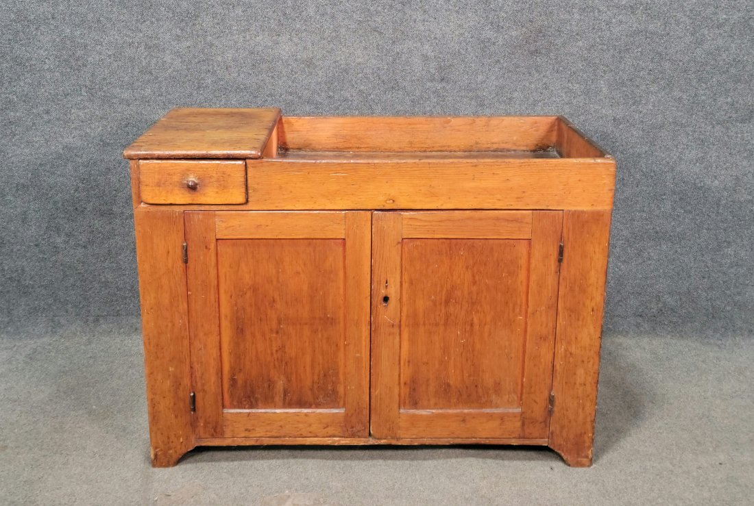 Antique Period Pine Dry Sink (1 of 5)