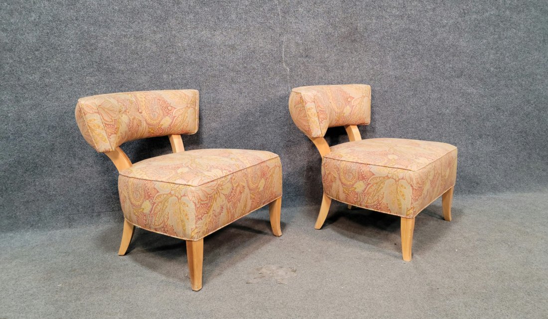 Pair Of James Mont Style Chairs (1 of 5)