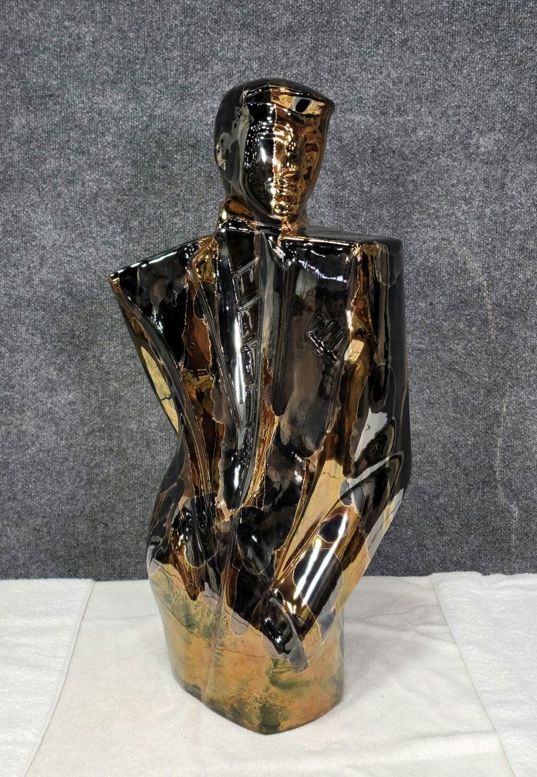 Modern Design Bust (Van Teal): 24"H, 13"W, 7"D