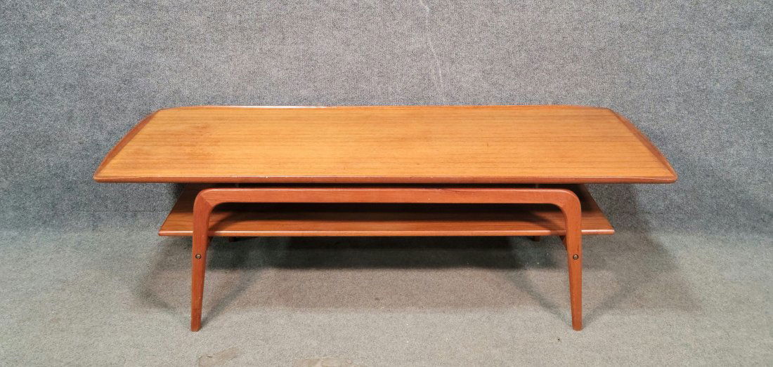 Mid Century Free Form Coffee Table (1 of 5)
