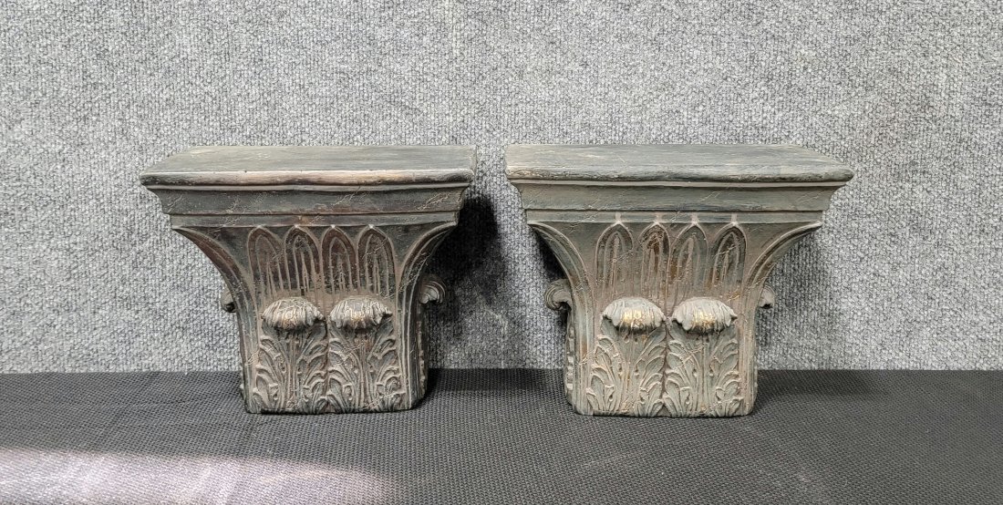 Pair Of Wall Hangers: 8.50"H, 10.25"W, 5.50"D