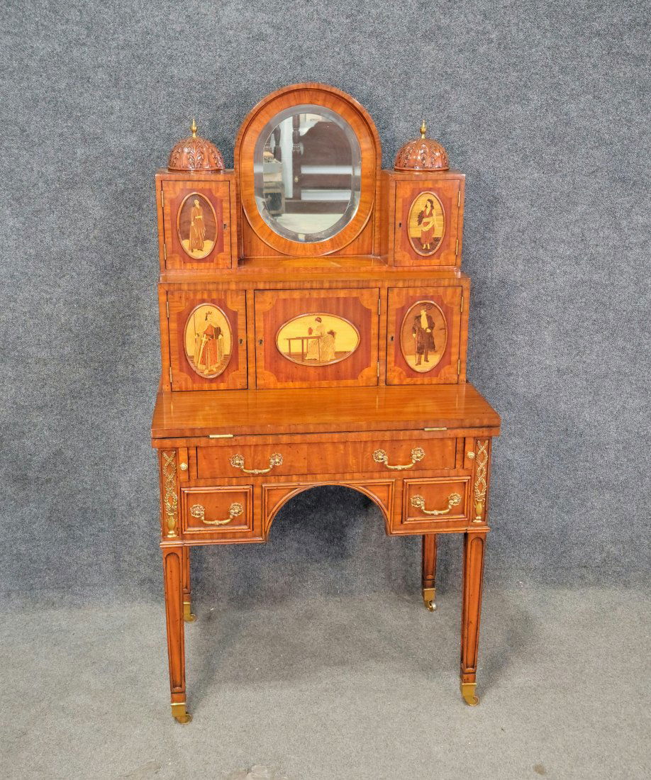 Maitland Smith Inlaid Rare Desk (1 of 7)