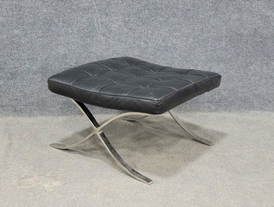 Jansen Style Leather X Bench (1 of 4)