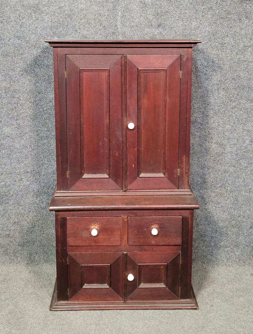 Antique Miniature Cupboard (1 of 5)