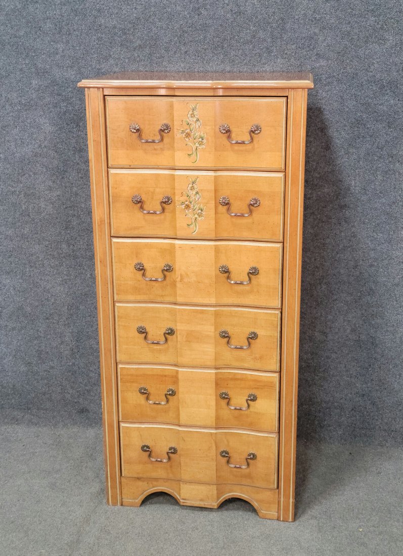 Stanley Tall Chest: 54"H, 25.25"W, 18"D