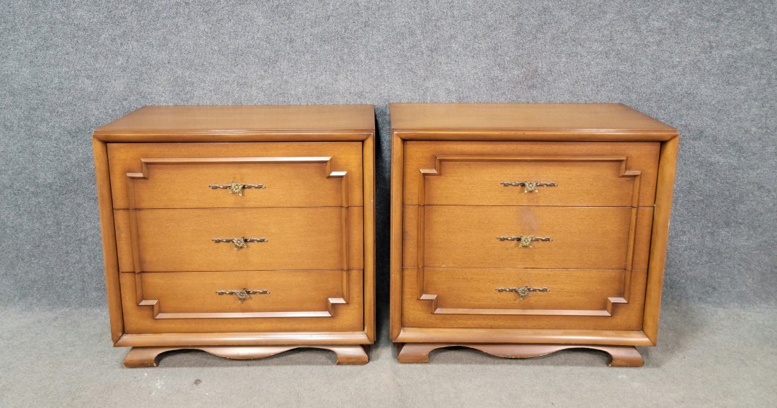 Pair Of James Mont Style Chests (1 of 6)