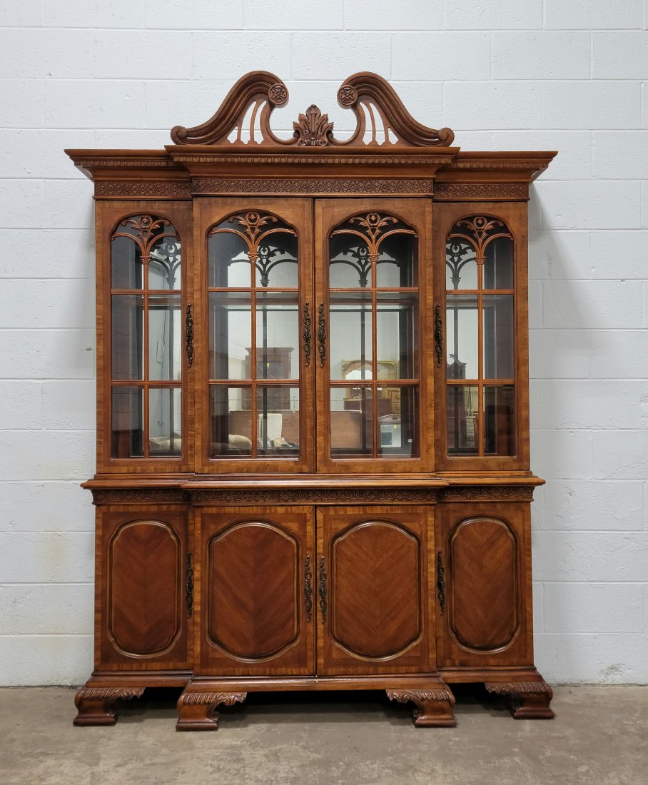 2 Piece Large Breakfront (1 of 4)