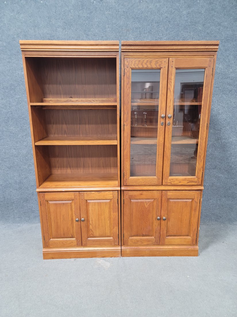 2 Piece Hooker Wall Unit: 76h, 30w, 17d - Each
