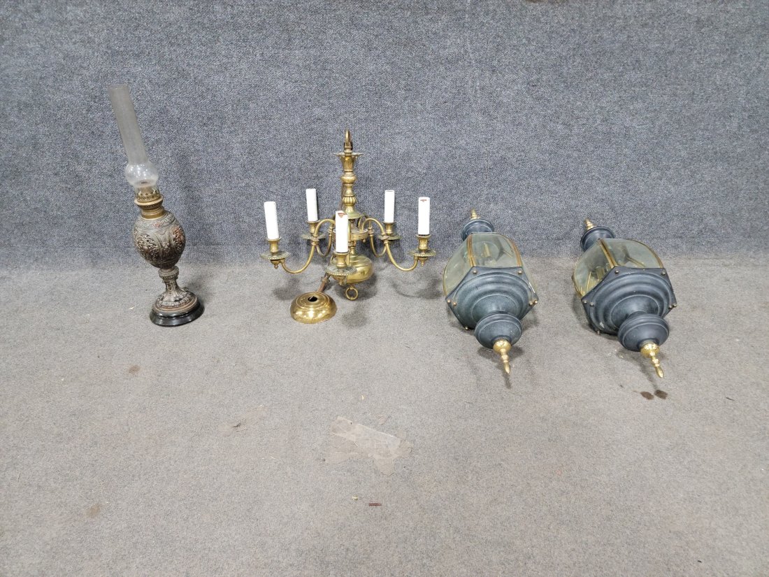 Lamp + Chandelier + Outdoor Lights (1 of 2)