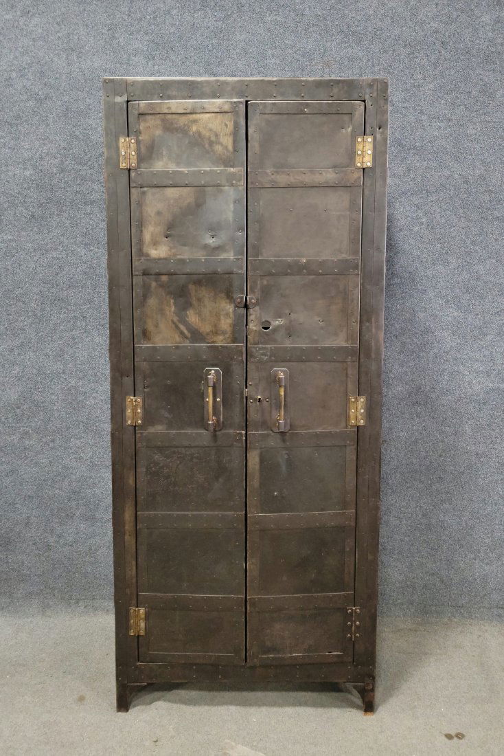 Paul Evan's Style Metal Cabinet (1 of 5)