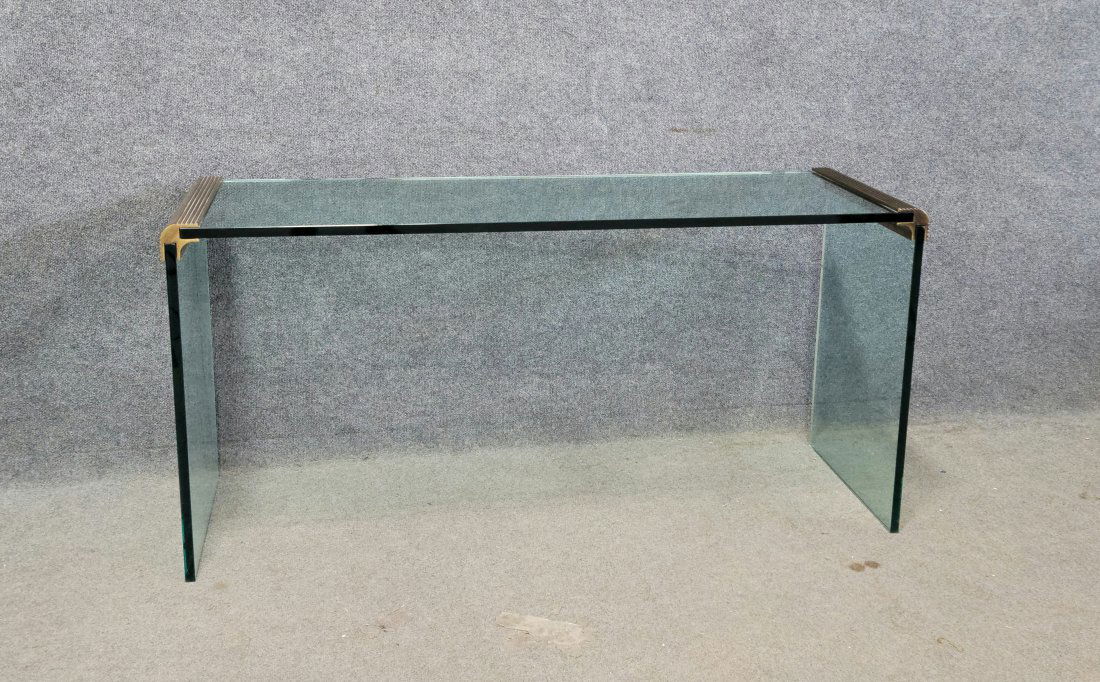 Jansen Style Glass Console (1 of 4)