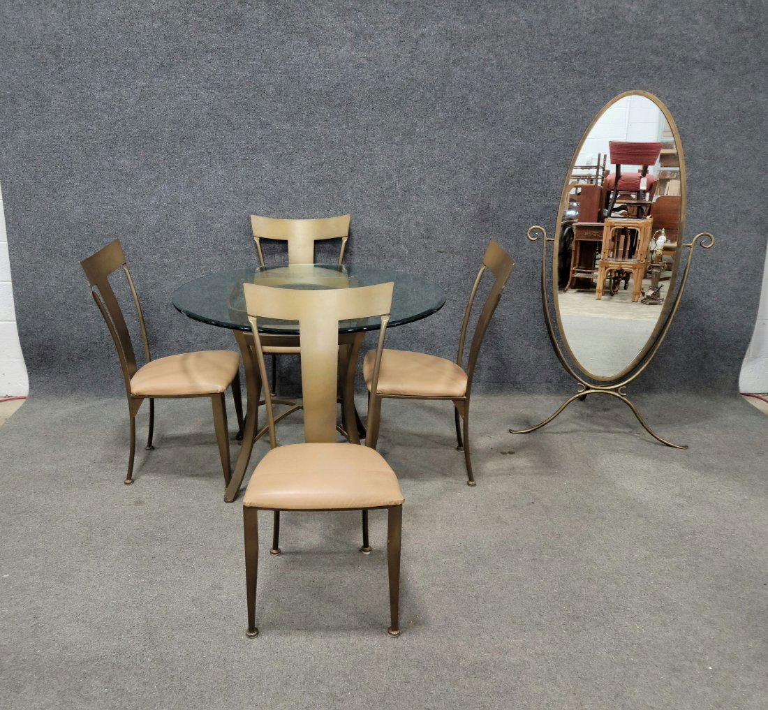 Cheval Mirror With 5 Piece Kitchen Set (1 of 3)