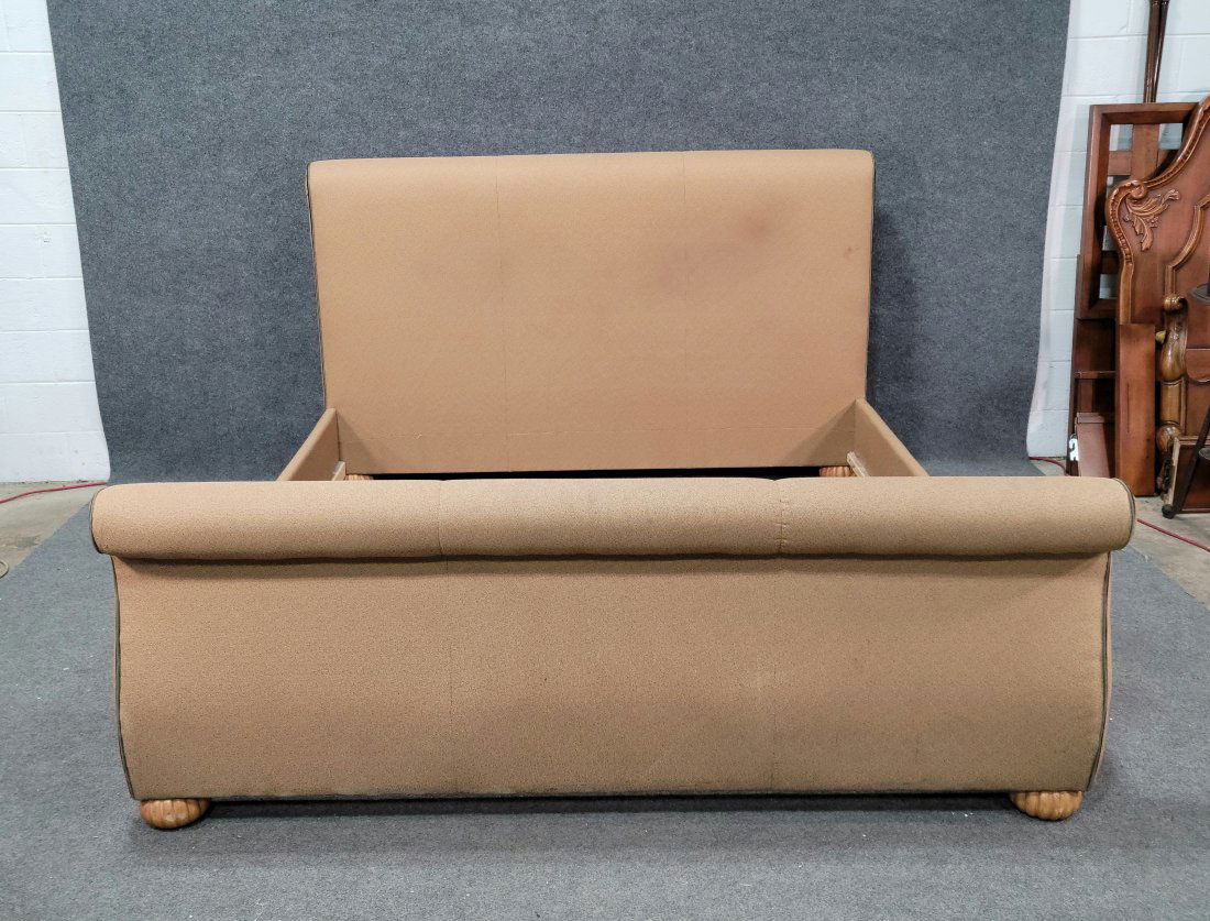 King Size Upholstered Bed (1 of 4)