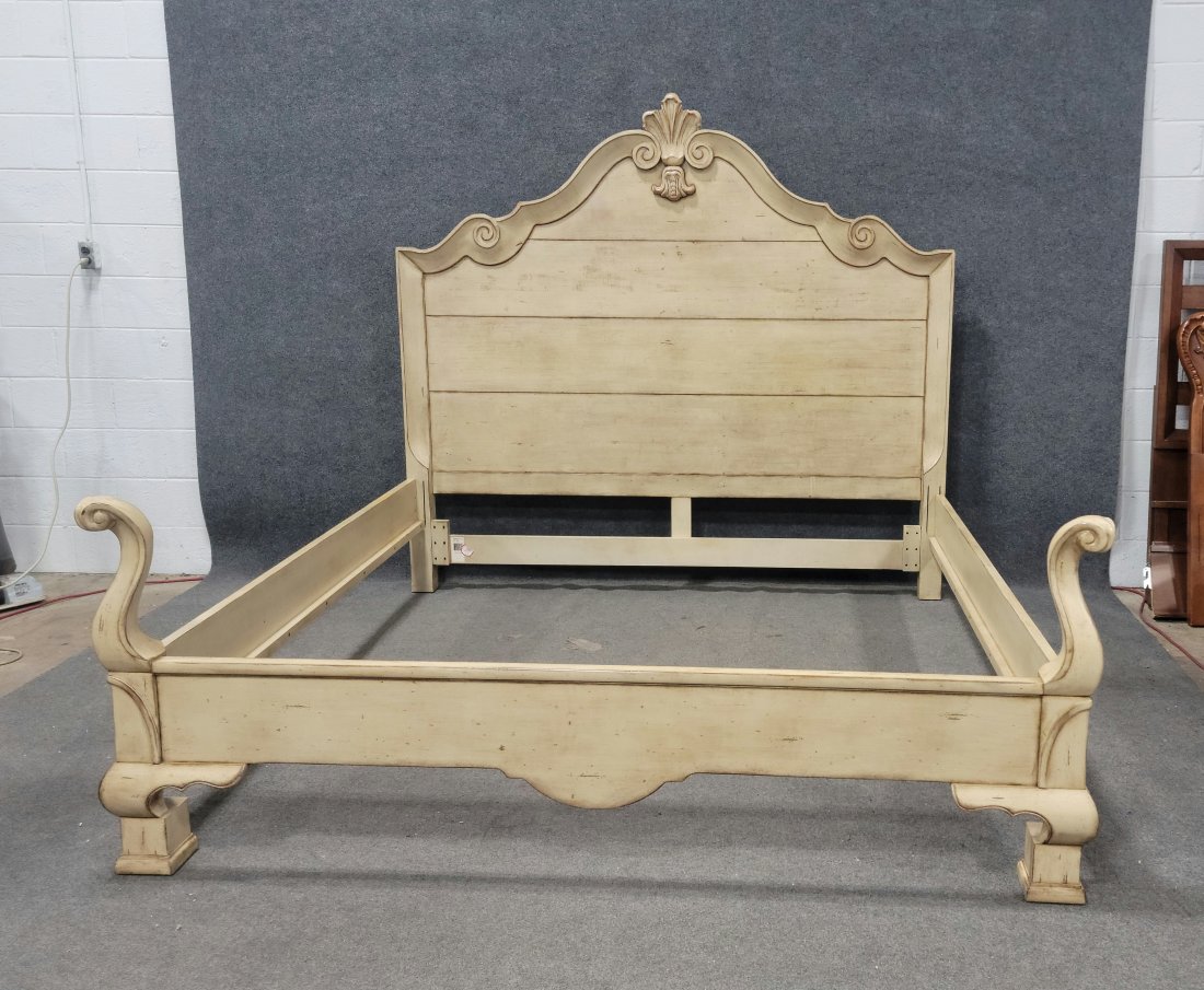 Century Bed: 75"H, 84.50"W, 88.50"D