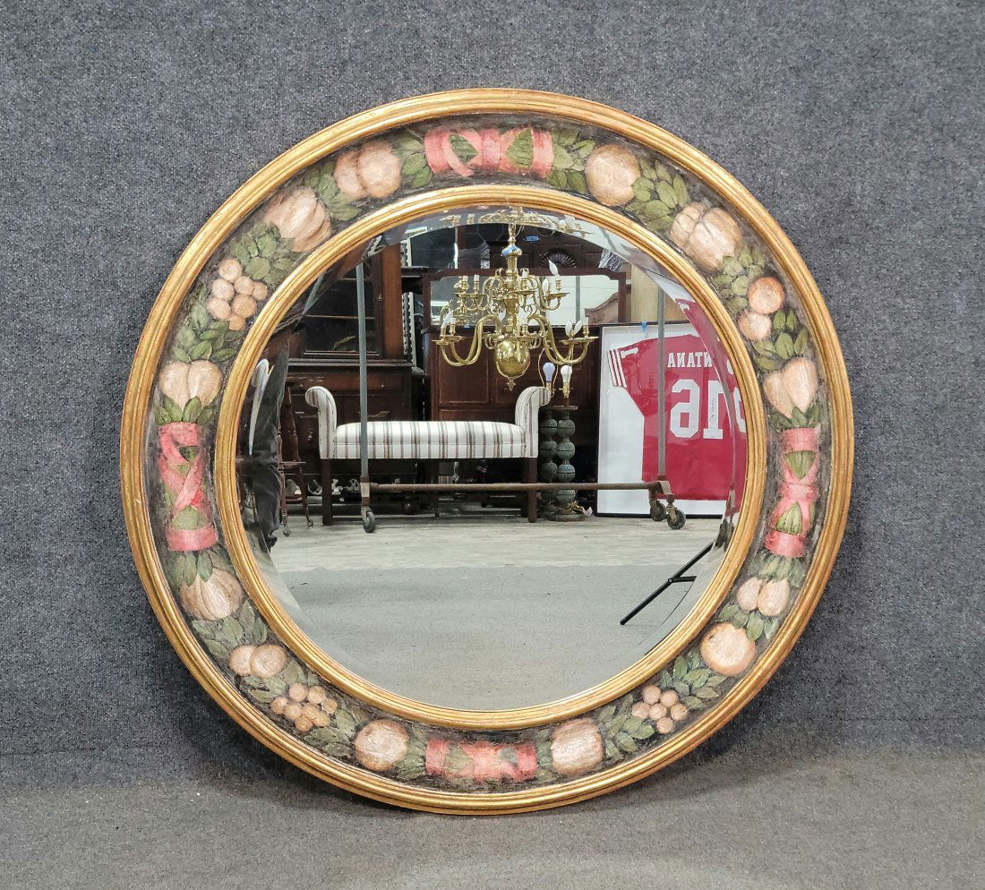 Large Italian Style Beveled Mirror (1 of 3)