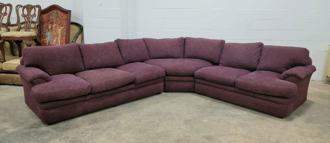 Purple Sectional: -