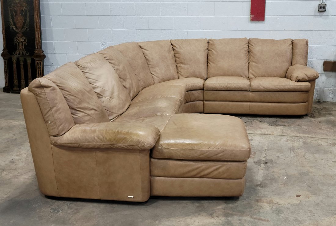 Beige Sectional: -