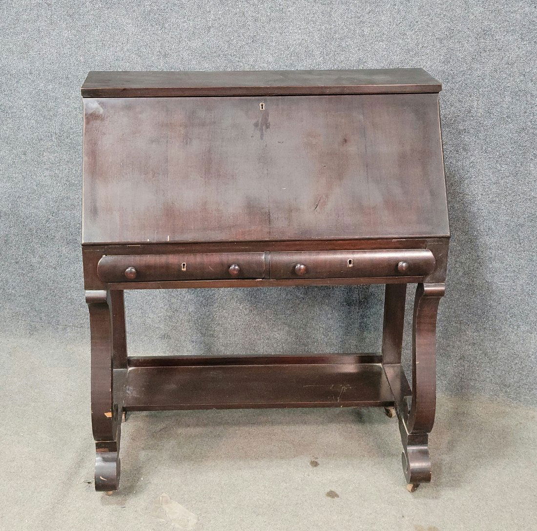 Slant Front Empire Desk (1 of 6)