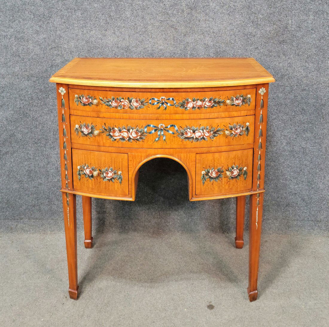 Maitland Smith Adam's Style Painted Stand (1 of 7)