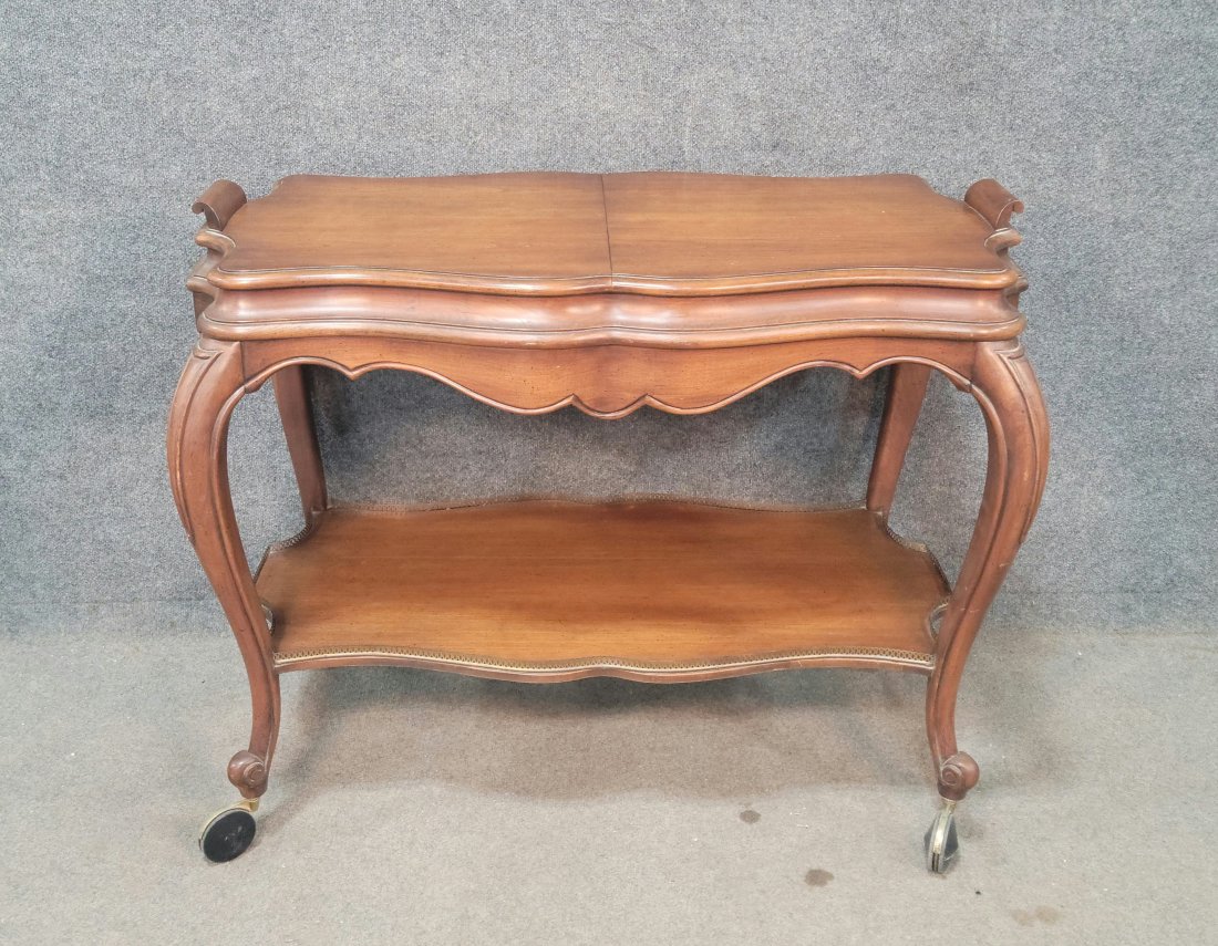 Bar Cart: 33.25"H, 40"W, 22"D