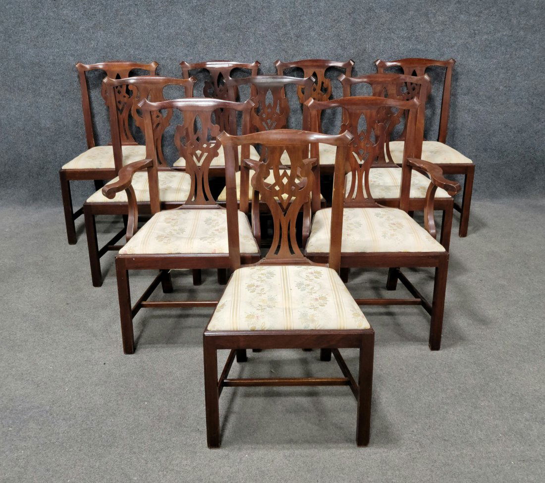 10 Henkel Harris Dining Chairs (1 of 7)