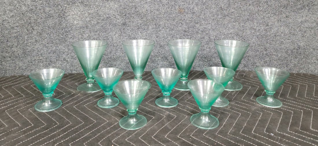 Lot Of Cocktail Glasses: -