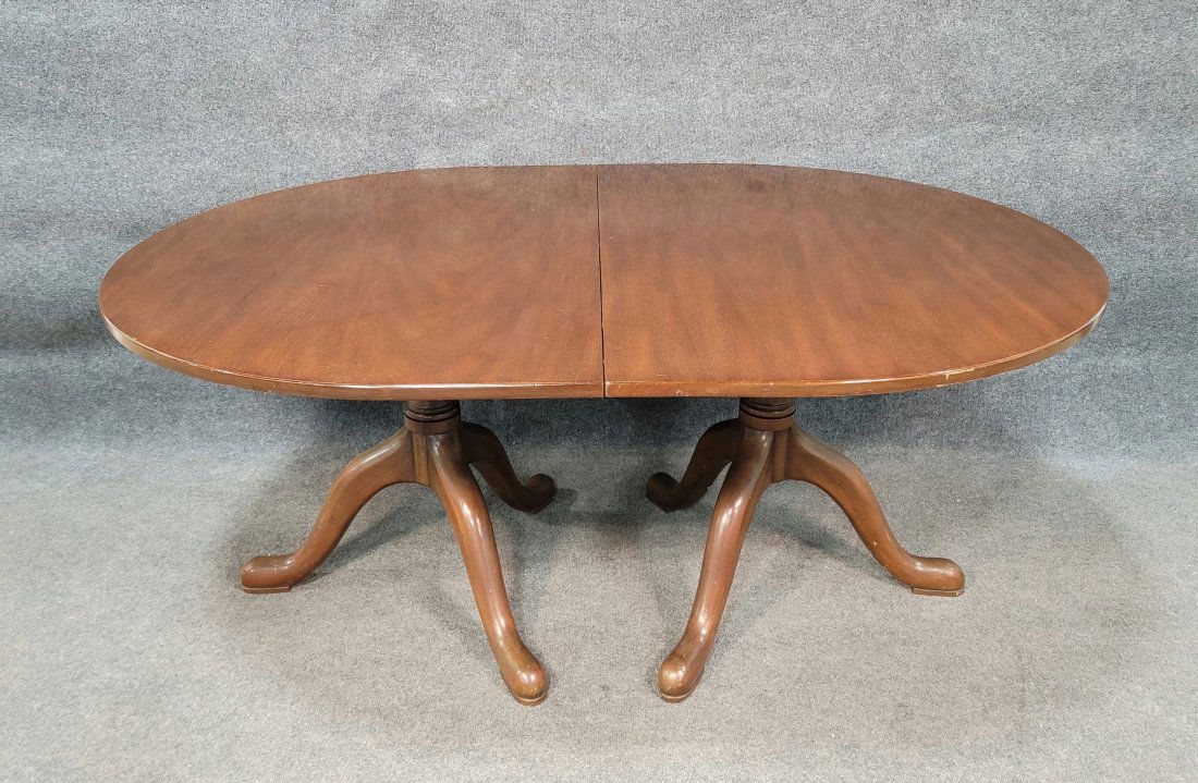 Kittinger Dining Table: 28.50"H, 66.50"W, 48"D