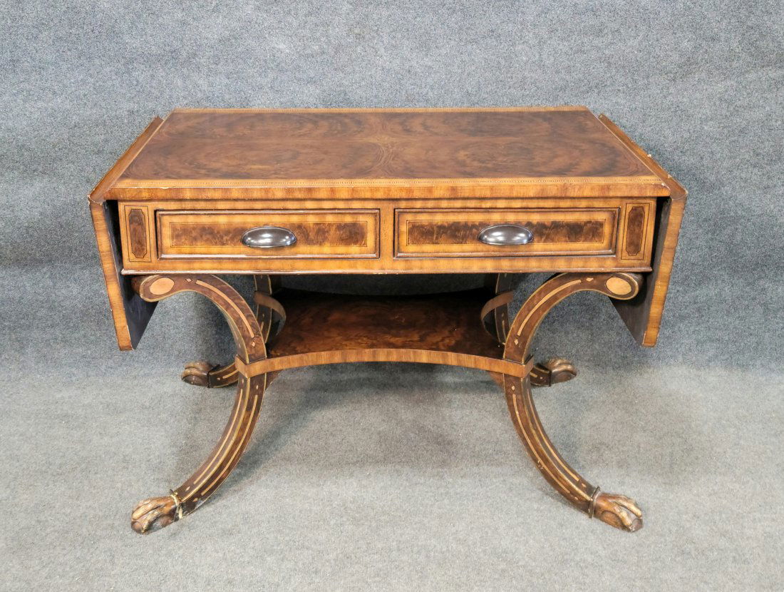 Rosewood Banded Sofa Table (1 of 8)