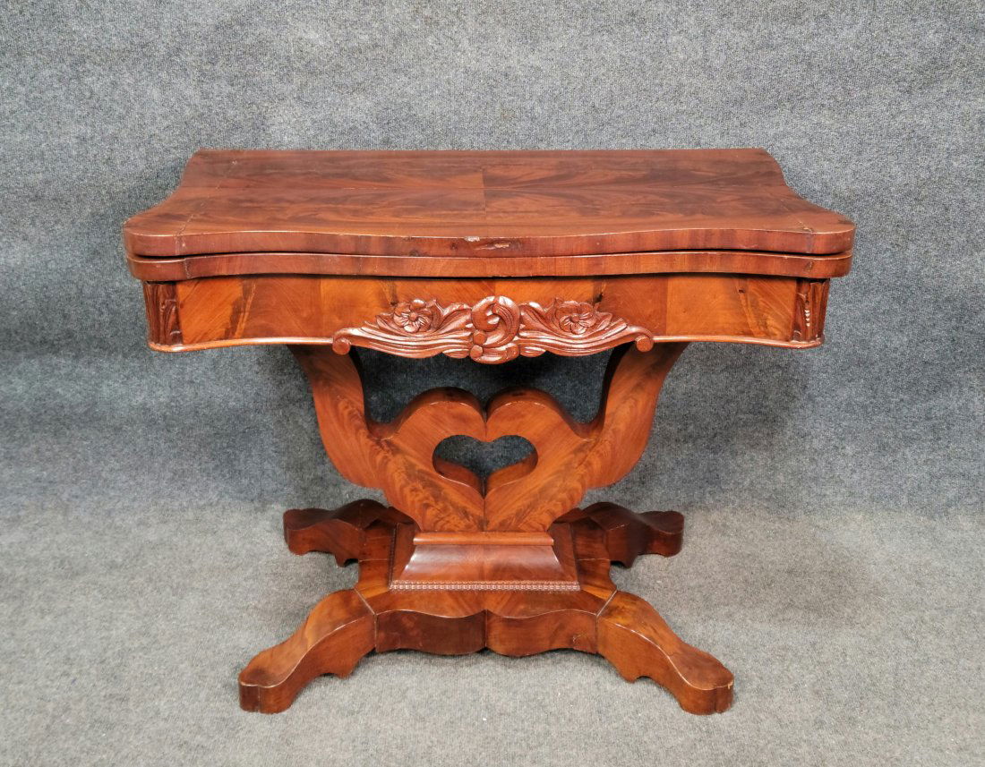 Antique Empire Game Table (1 of 5)