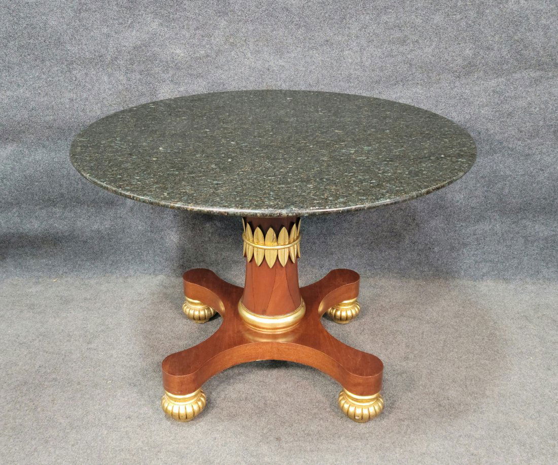 Regency Gilt Marble Top Table (1 of 5)
