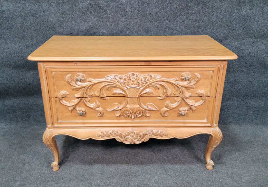 French Commode: 33.50"H, 48"W, 22"D