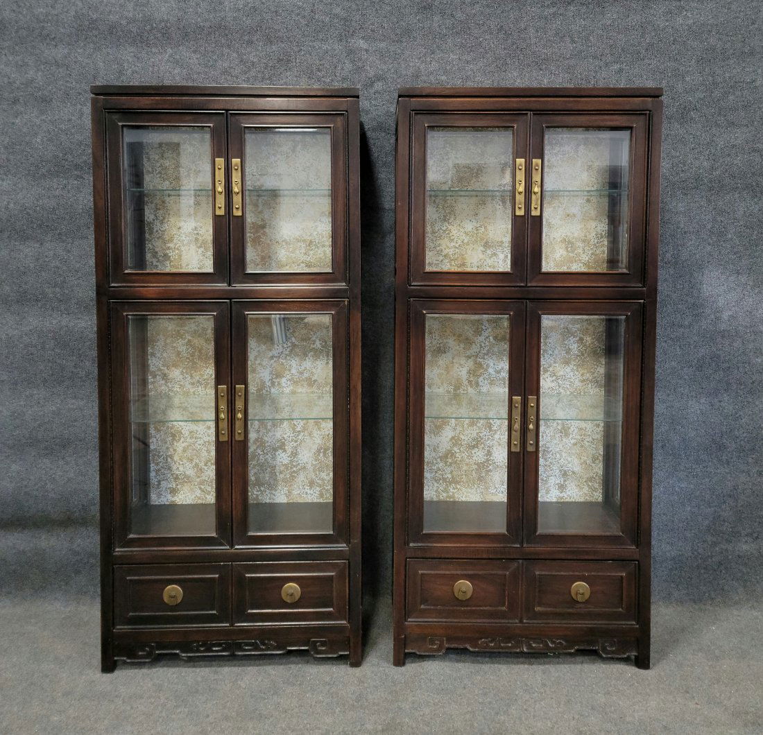 Chinese Curio Cabinets (1 of 6)