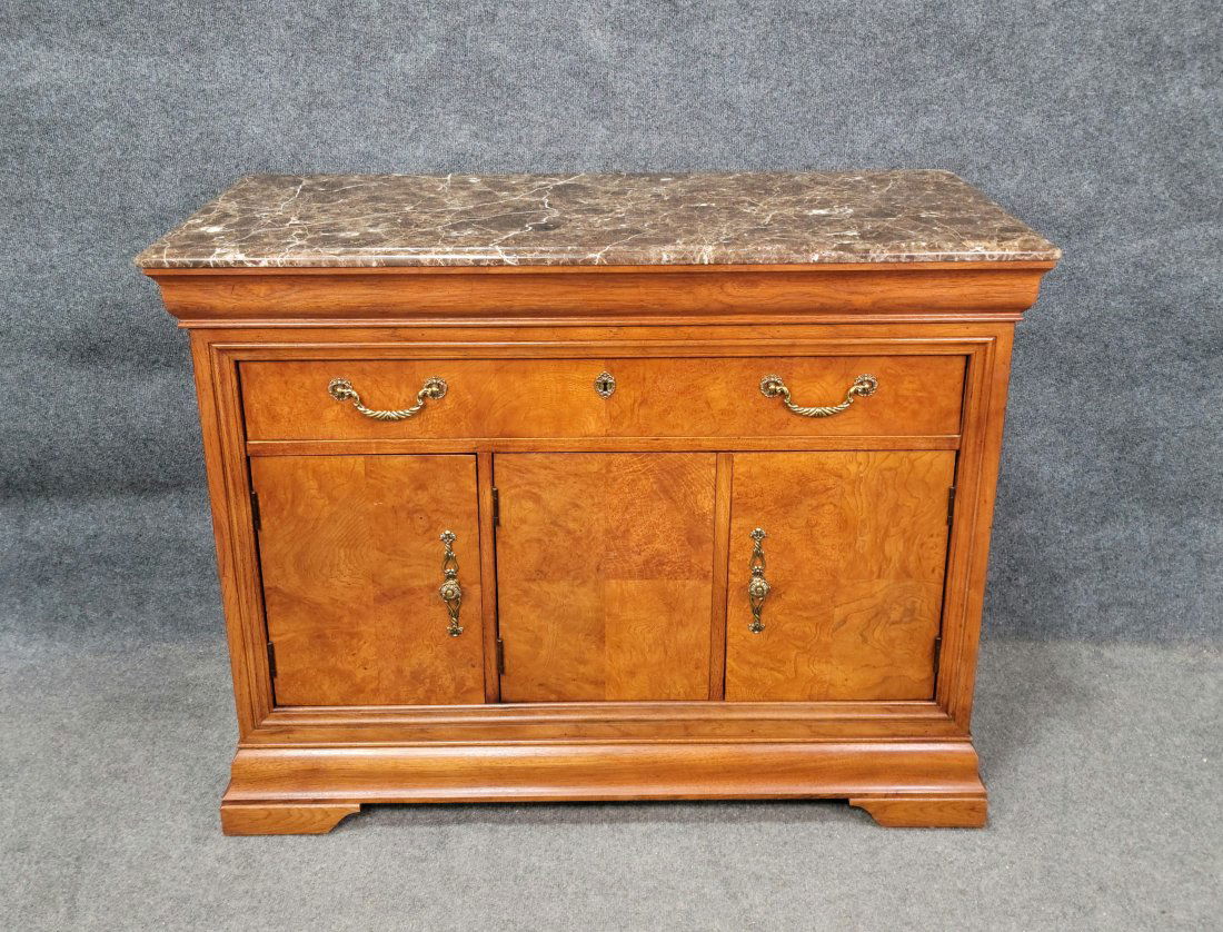 Thomasville Marble Top Server (1 of 7)