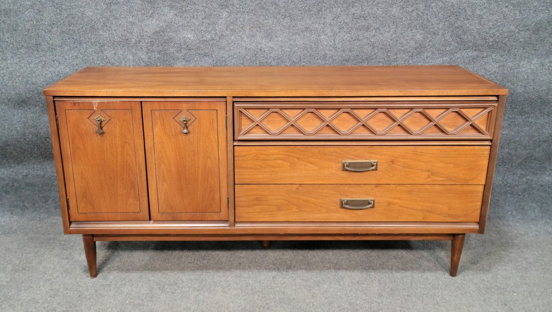 Mid Century Sideboard: 30"H, 60"W, 15"D