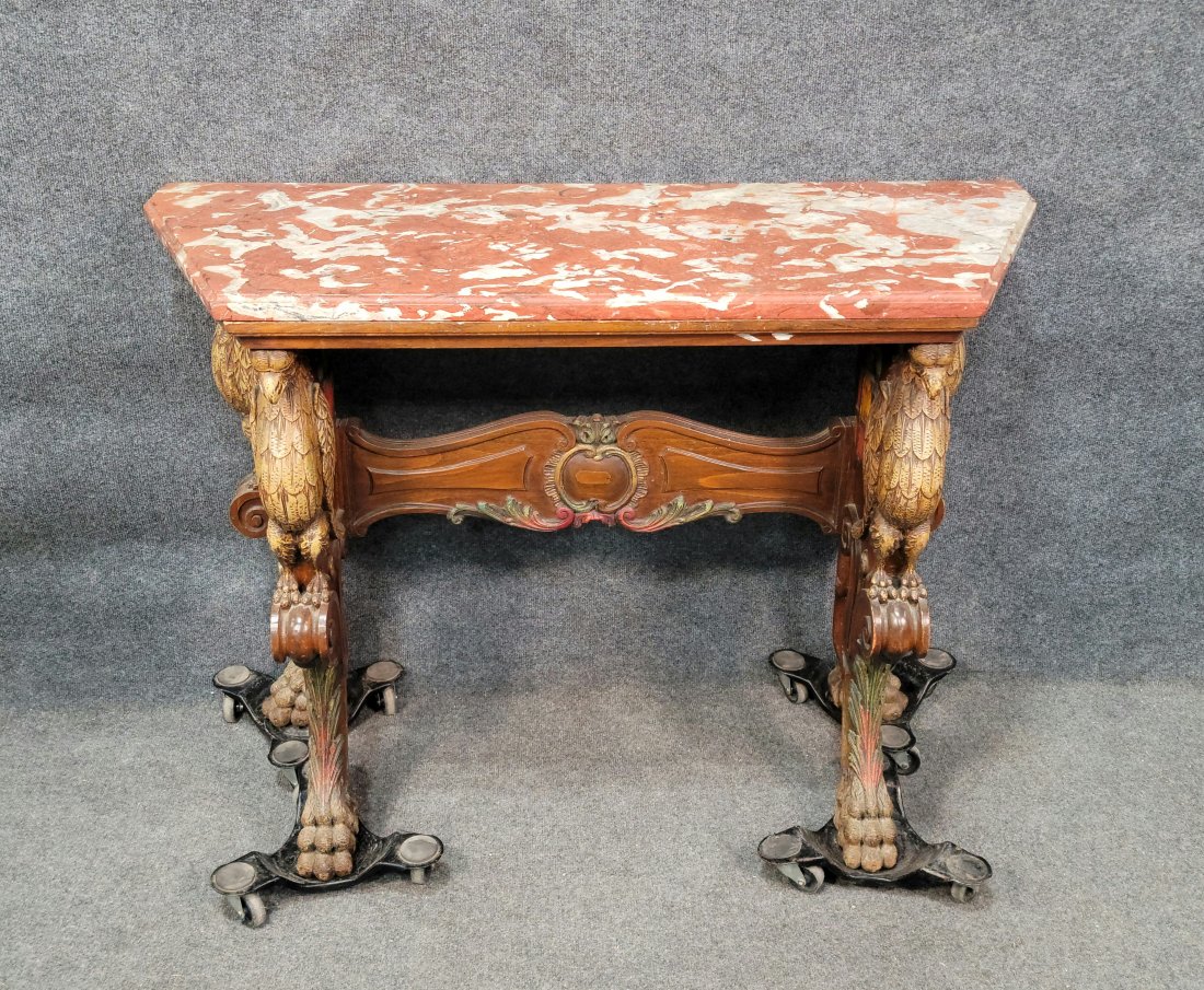19th Century Regency Marble Top Console (1 of 7)