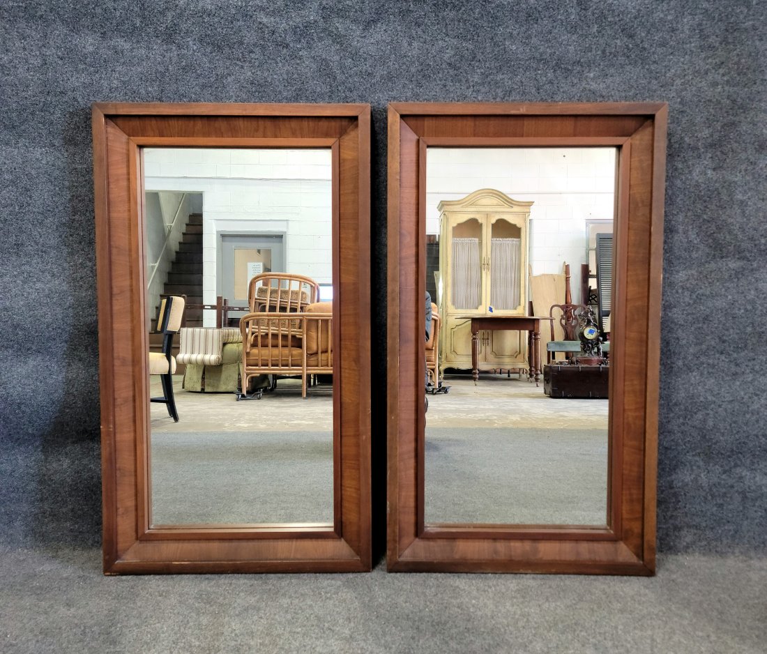 Pair Of Mid Century Mirrors (1 of 2)
