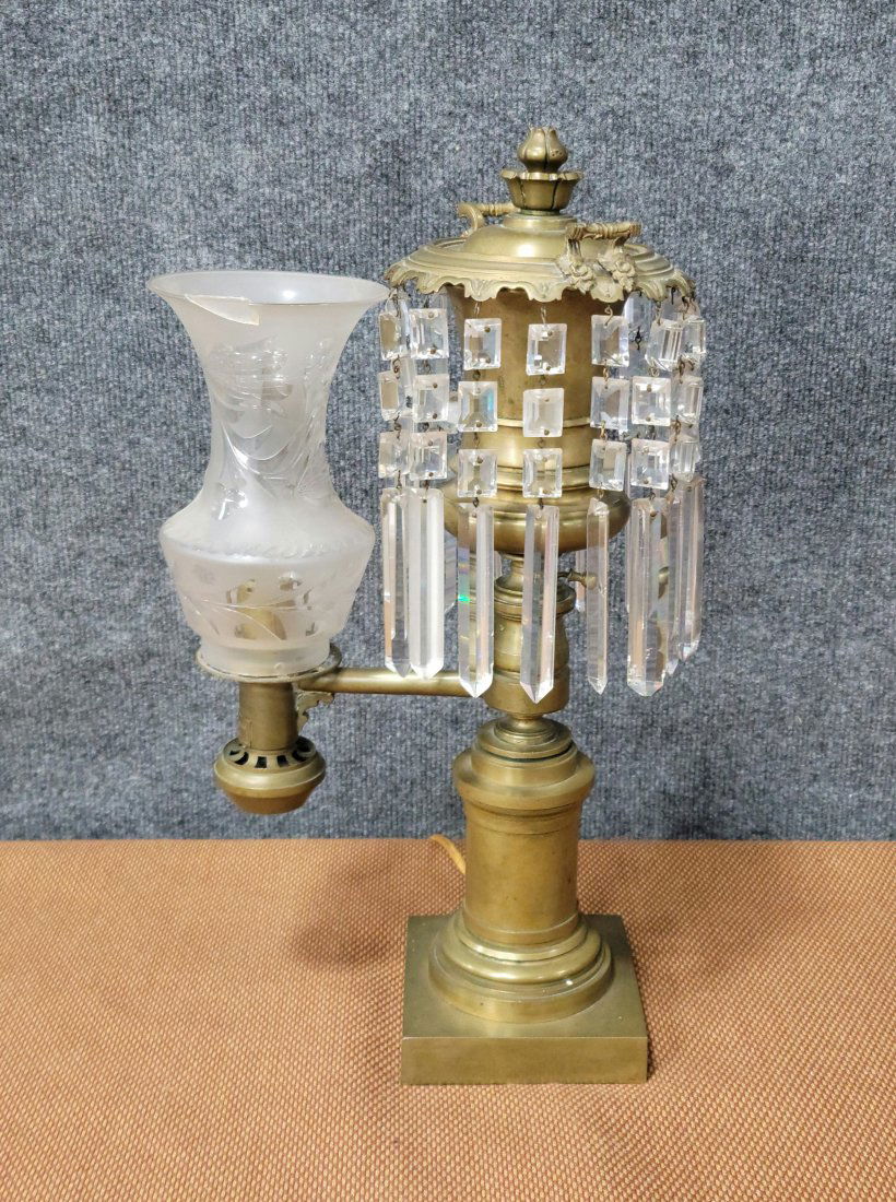 Bronze Victorian Lamp (1 of 3)