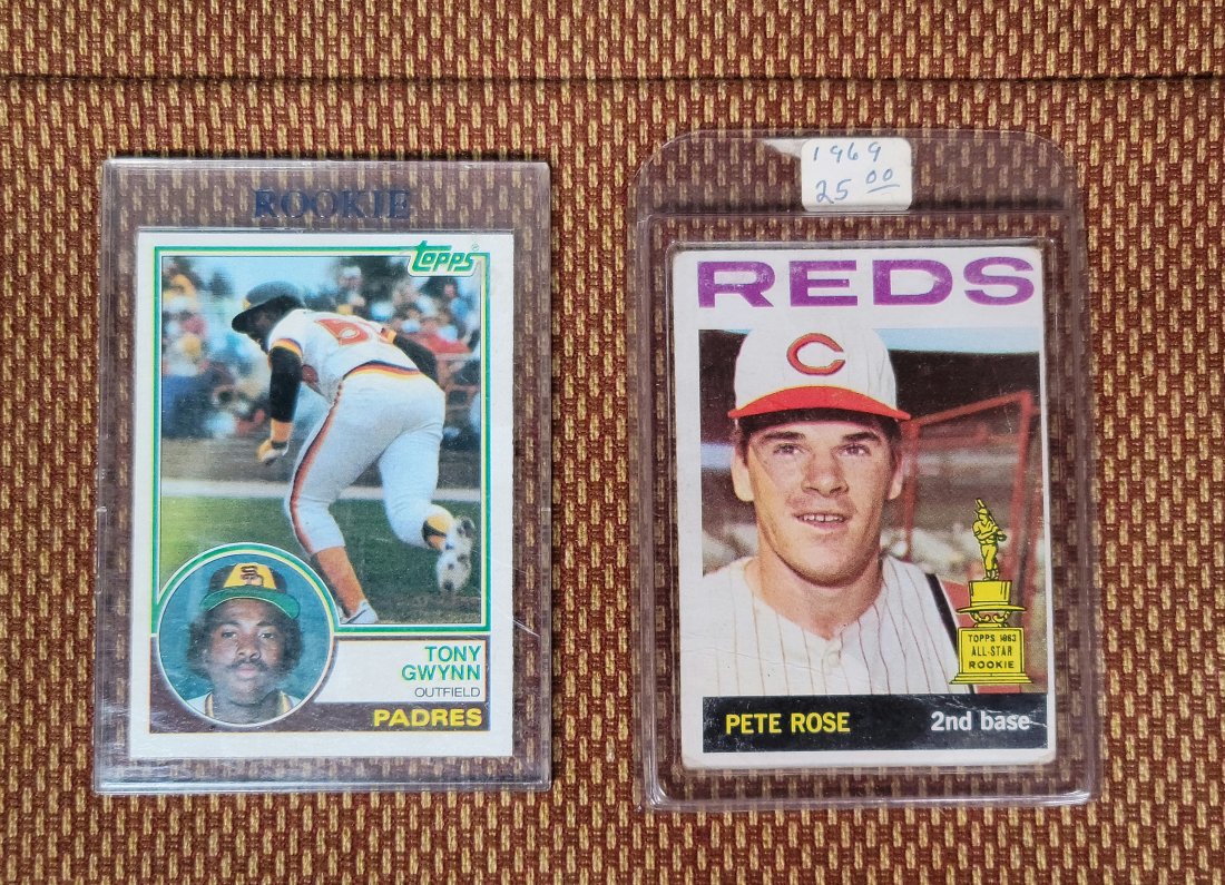 Topps 1969 All-Star Rookie Pete Rose | Topps Tony Gwynn (1 of 5)