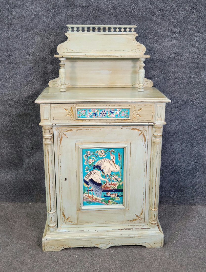 Victorian Credenza: 53.50"H, 30"W, 15.25"D