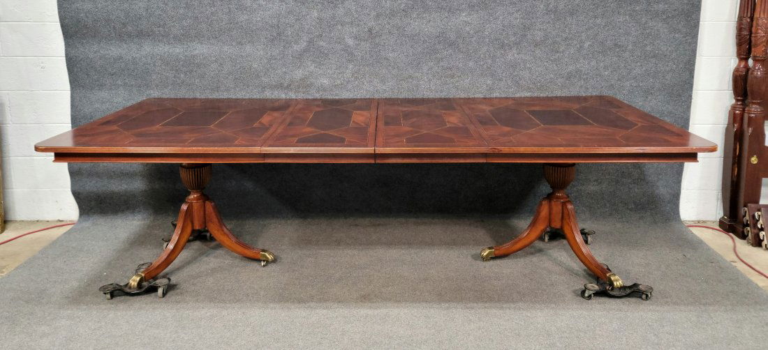 Banded Dining Room Table With 2 Extra Boards (1 of 6)