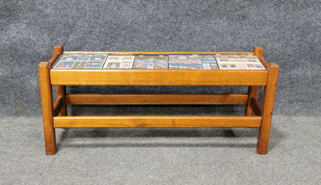 Mission Style Bench (1 of 4)