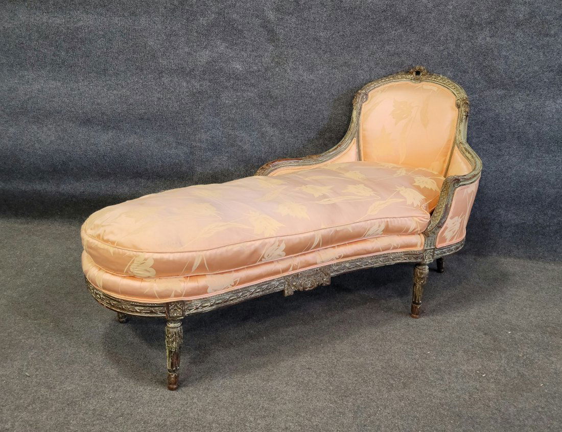 19th Century Chaise Lounge (1 of 5)