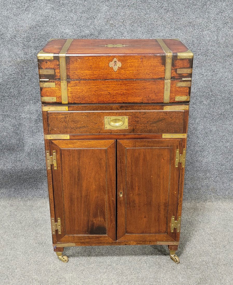 Very Rare English Campaign Desk (1 of 9)