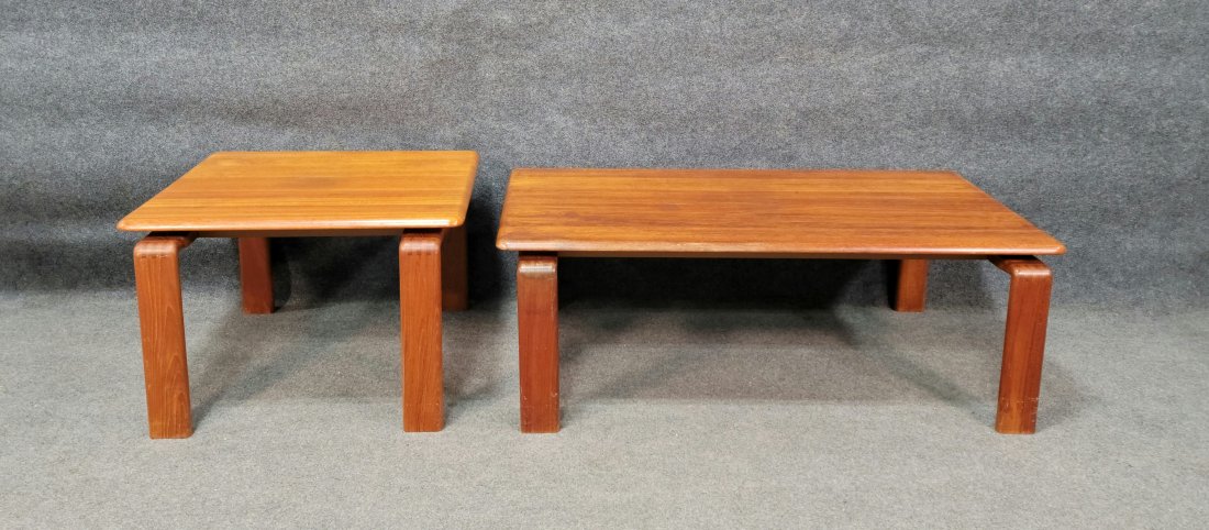 Pair Of Rare Mid Century Tables (1 of 4)
