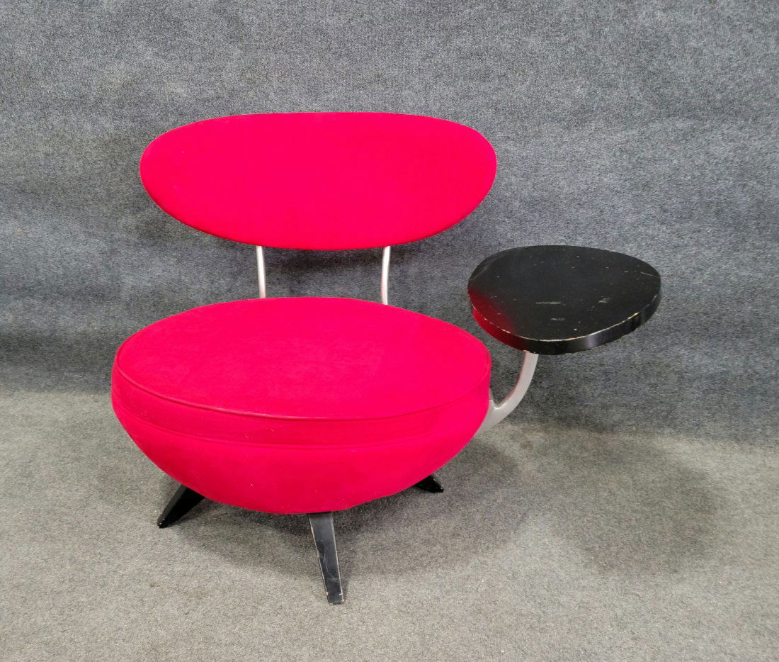 Art Deco Galerkin Style Design Side Table Swivel Chair (1 of 5)