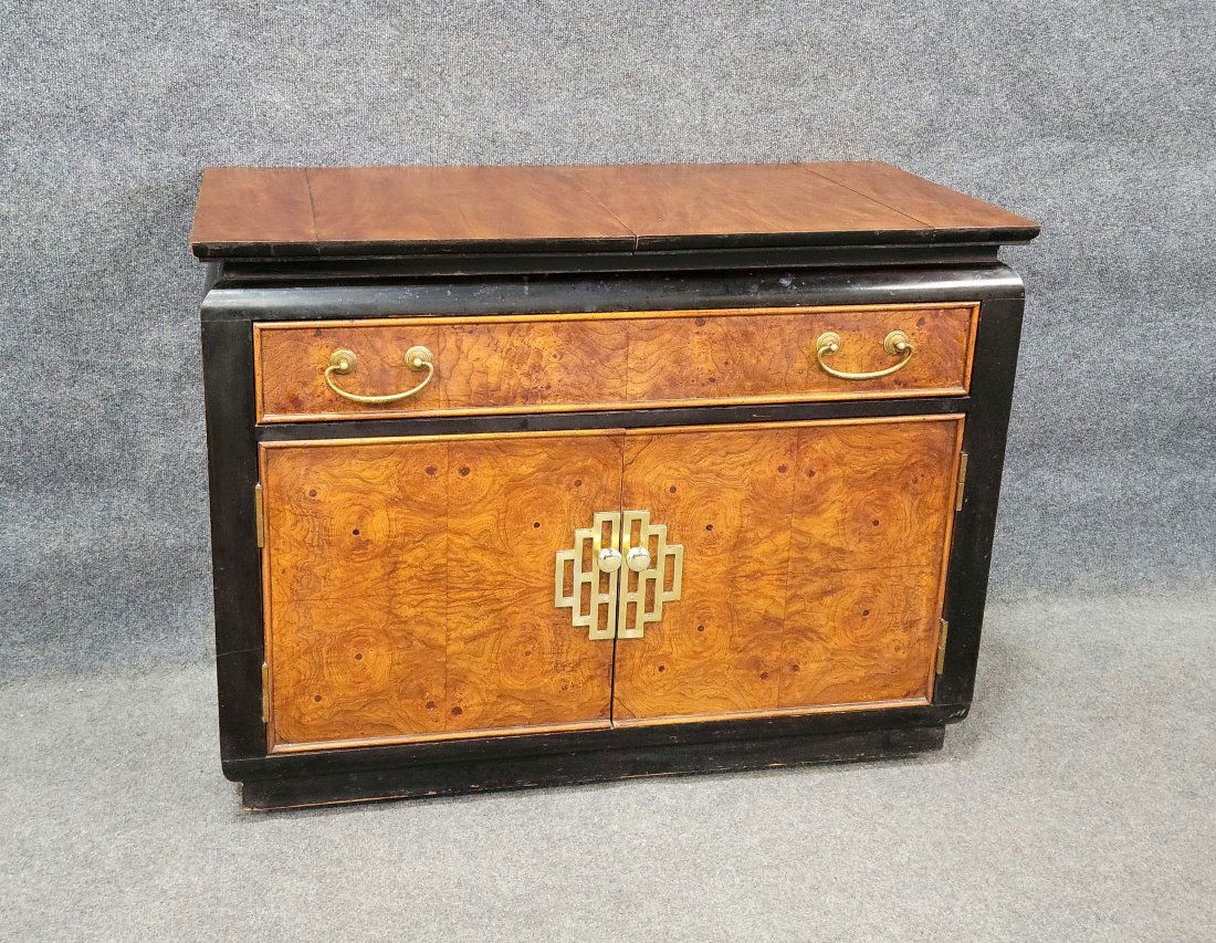 Century Burl Walnut Server (1 of 8)