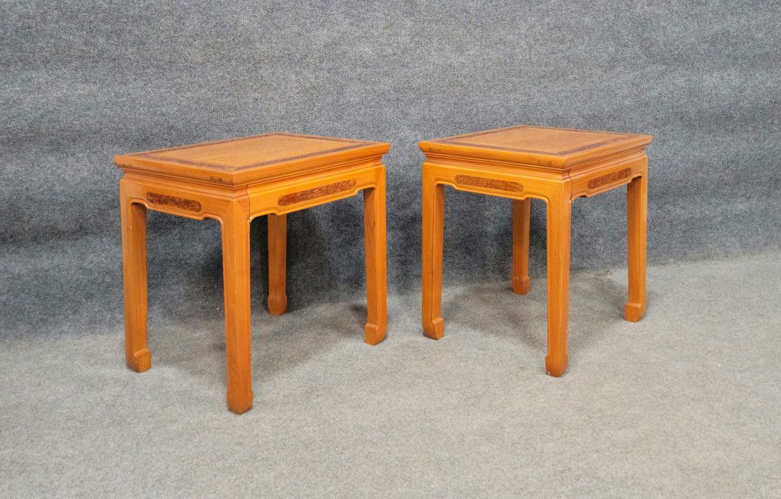 Pair Of Chinese End Tables (1 of 5)