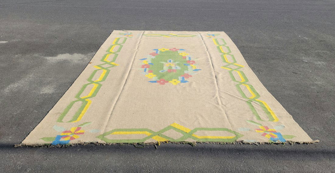 Large Handmade Modern Carpet (1 of 3)