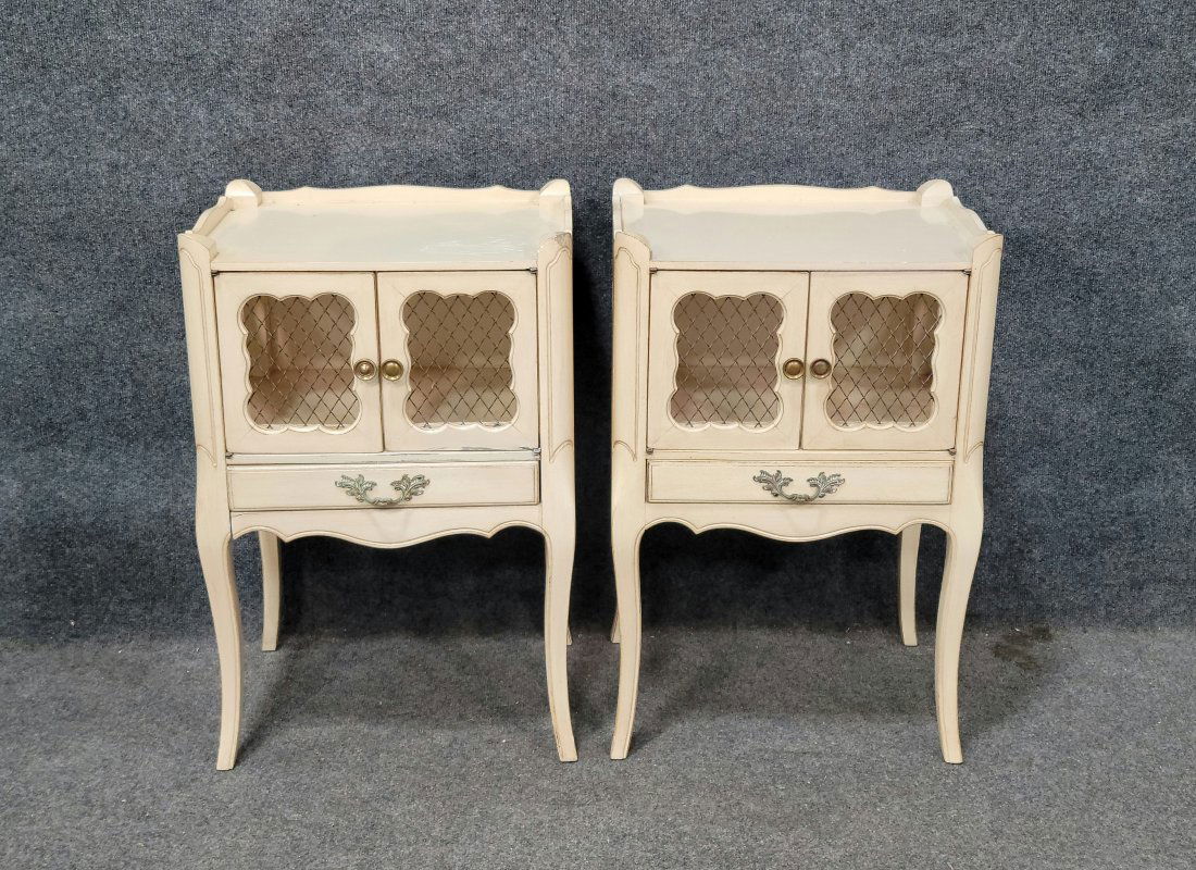 Pair Of Painted Stands (1 of 6)