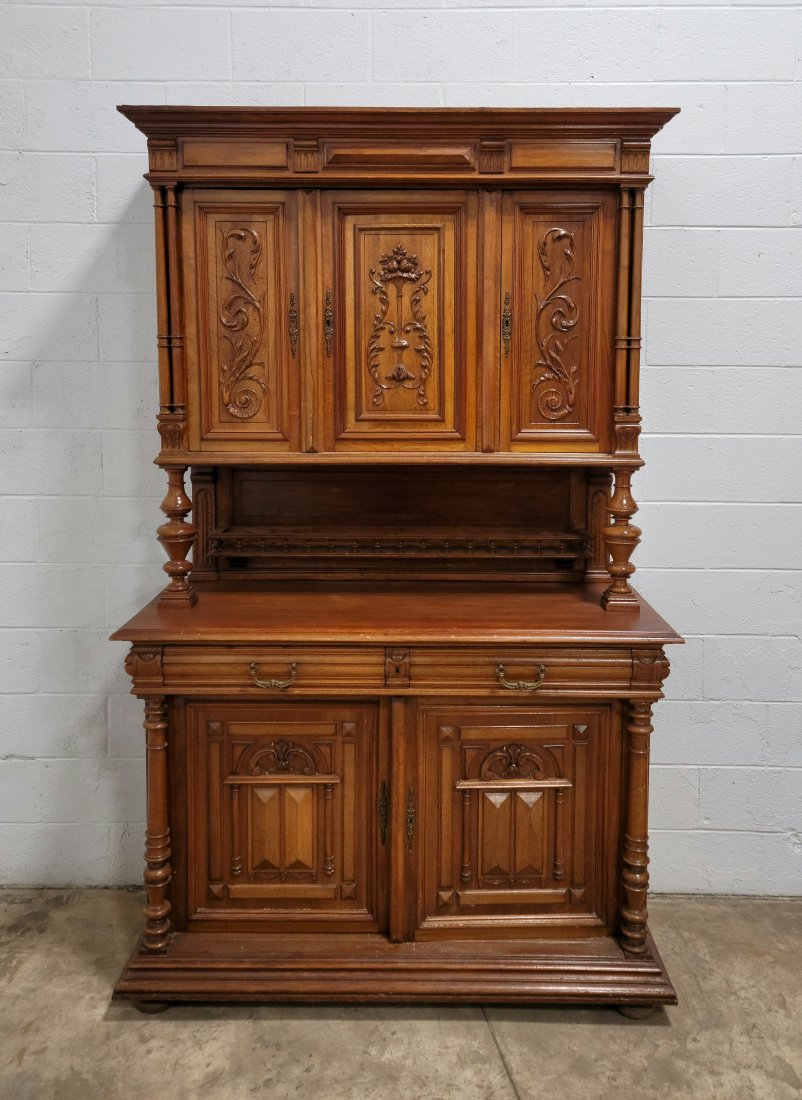 Antique Continental Cupboard (1 of 4)